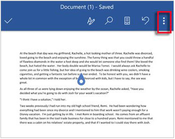 imprimer des messages texte Samsung via Microsoft Word