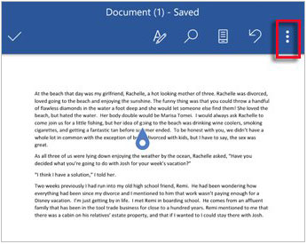 Microsoft Word経由でサムスンのテキストメッセージを印刷する