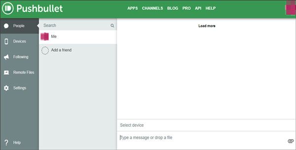 manage android from pc via pushbullet