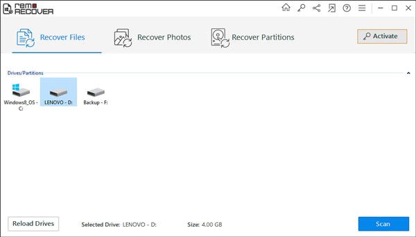 recover data from a micro sd card with remo recovery program