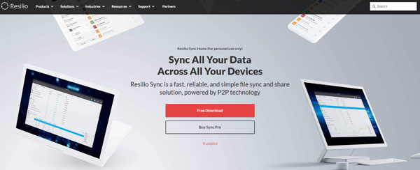 resilio sync backup services