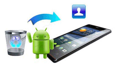 restore contacts on android