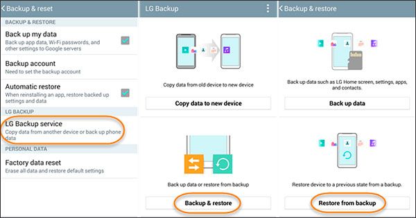 recover deleted files on android after factory reset with local backup