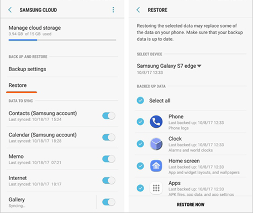 fix samsung cloud backup failed by upgrading storage space