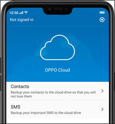 récupérer des sms à partir de la sauvegarde cloud oppo