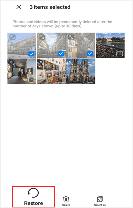 restore deleted photos from huawei gallery recently deleted album
