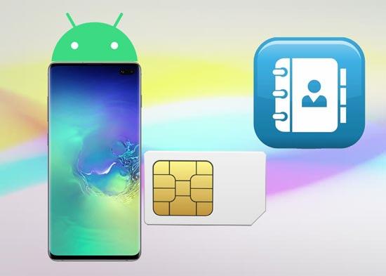 retrieve contacts from sim card