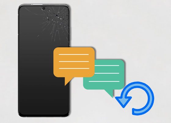 So rufen Sie Textnachrichten von einem defekten Samsung ab