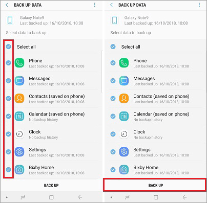 how to transfer messages from a samsung phone to another one by samsung cloud