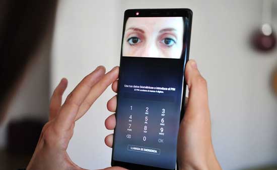 samsung galaxy s9 vs iphone x face recognition