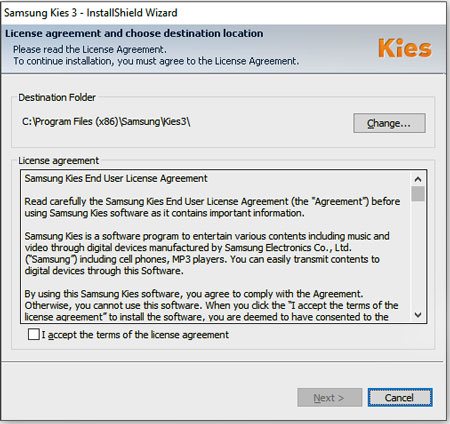 kies for windows 10