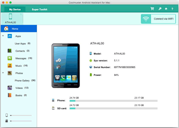 使用 Coolmuster 将 Android 设备备份到 Mac 的最佳方法