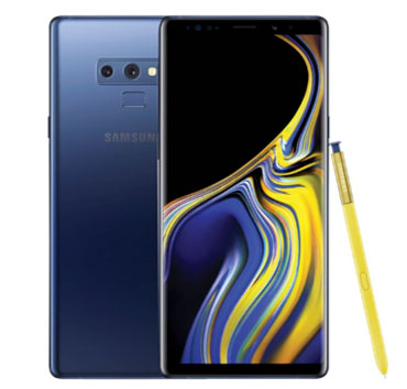 conception du samsung galaxy note 9