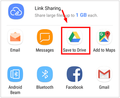 Vivo-Daten auf Google Drive sichern