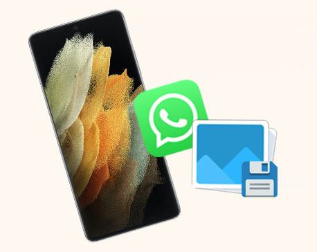 how to save whatsapp photos on android