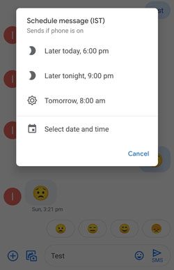 auto forward text messages on android via google messages app