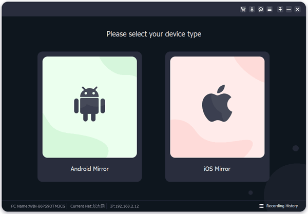 run android apps on a pc with the phone mirror software