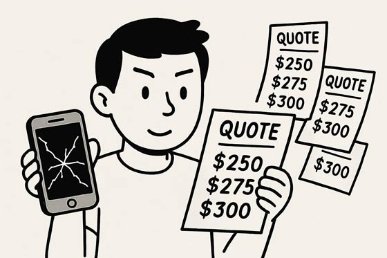 Vendez votre iPhone cassé