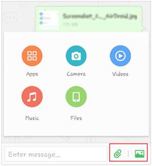 iOS への移動を airdroid に置き換える
