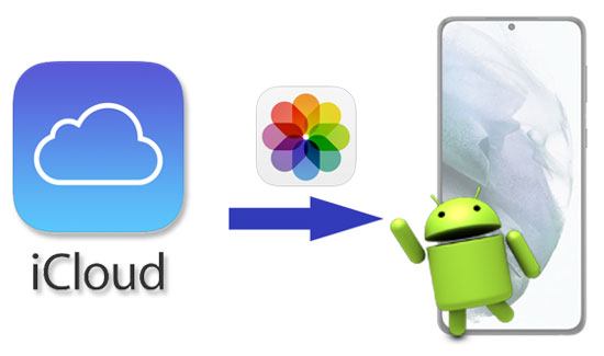 transfer icloud photos to android
