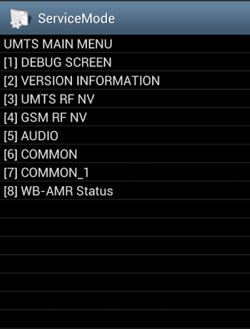 déverrouiller l'écran de verrouillage du Samsung Galaxy S4 à l'aide du numéro spécial