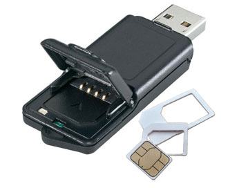 reset a sim card with the card reader