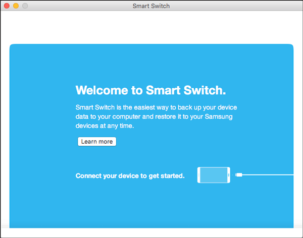 Verbinden Sie Android mit einem Smart Switch mit einem Mac