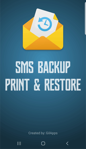 print sms from samsung galaxy with free app