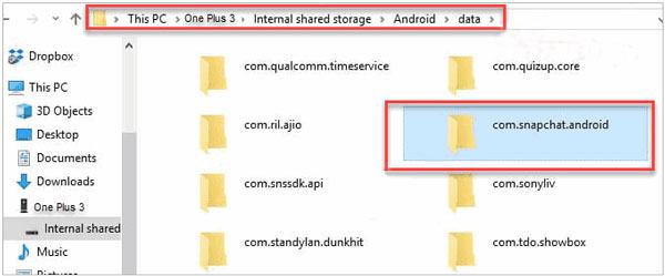 PCを使用してAndroidでスナップチャットメッセージを復元する