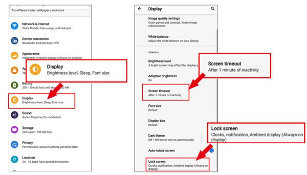 réparer le mobile de transfert Xperia qui ne fonctionne pas en gardant l'écran allumé