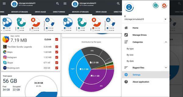 a useful storage analyzer for android