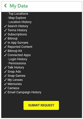 recover your deleted snapchat pictures via archives