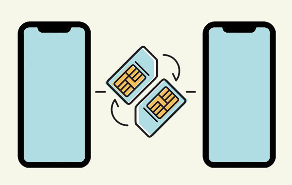 switching sim cards between iphones