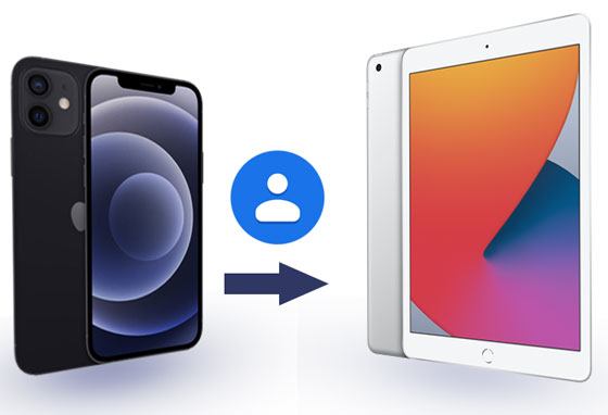 how to sync contacts from iphone to ipad