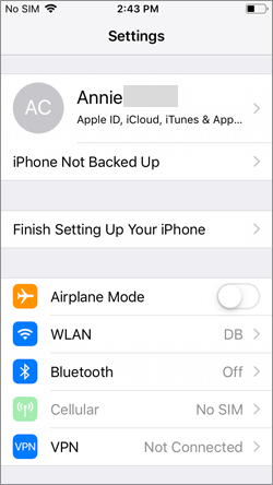 sync contacts from iphone to iphone using icloud