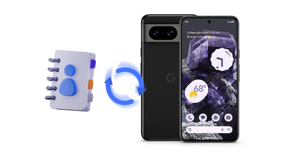 how to sync contacts on google pixel