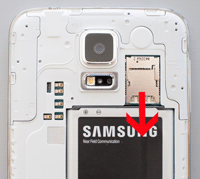 Nehmen Sie Ihre Samsung-SD-Karte heraus