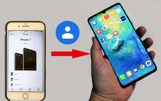 how to transfer contacts from iphone to huawei