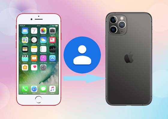 how to transfer contacts from iphone to iphone without icloud