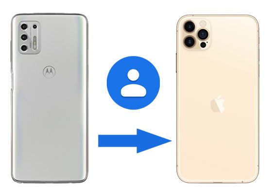 Motorola から iPhone に連絡先を転送する