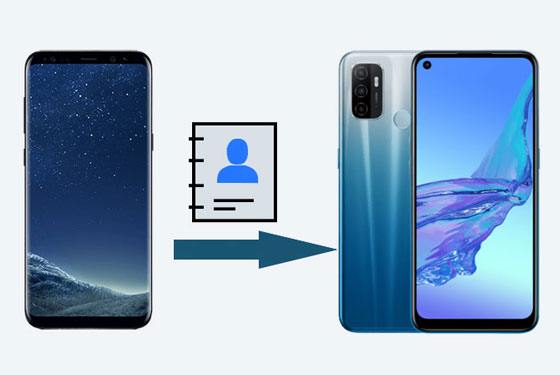 Übertragen Sie Kontakte von Samsung auf Oppo