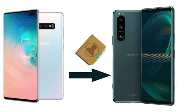 transfer contacts from samsung to sony xperia