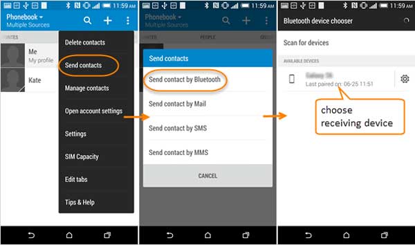 transfer data between samsung and htc