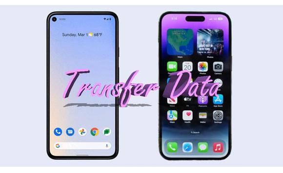transférer des fichiers d'iPhone vers Android via Bluetooth