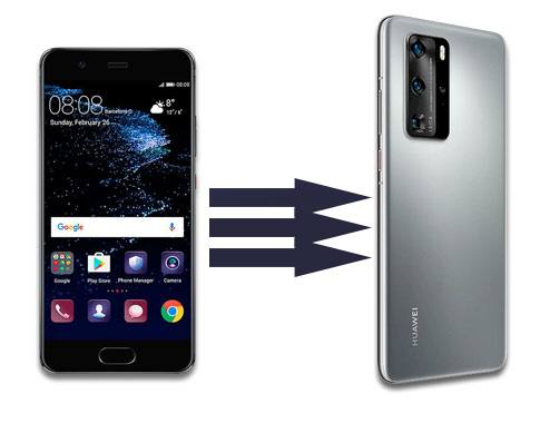 how to transfer data from huawei to huawei