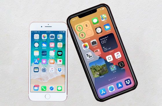 how to transfer data from iphone to iphone after setup