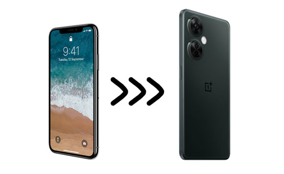 comment transférer des données d'un iPhone vers un OnePlus