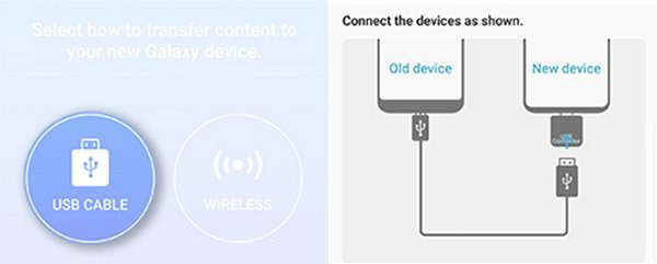 transfer files from sony to samsung with smart switch