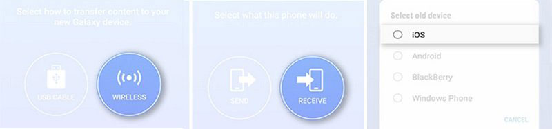 transfer data from iphone to samsng with smart switch