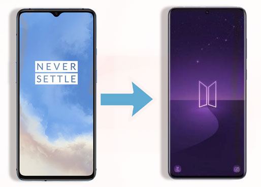 transférer des données de OnePlus vers Samsung